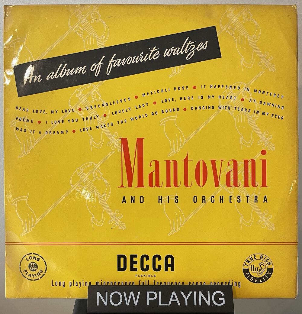 Mantovani And His Orchestra - An Album Of Favourite Waltzes - Decca, Decca - LK